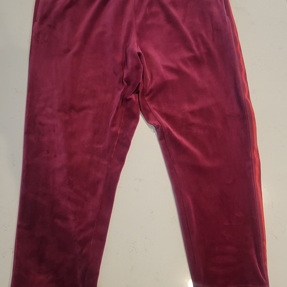 Ivy Park Chery Wood Velour V-Day Track Suite Jacket and Pant Set Gently used 2X - Picture 14 of 14